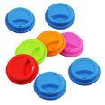 thumbnail image 2 of 8 tapas de silicona antipolvo para tazas de café, reutilizables, para botellas de agua (colores variados), 2 of 8