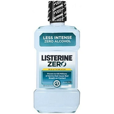 Listerine Zero Cool Mint Mouthwash (Pack of 14)