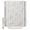 White, variant on Ocean Starfish Seashell Bathroom Shower Curtains with 12 Hooks Waterproof Shower Curtain for Stalls and Bathtubs Summer Marine Life Floral White Decorative Bathroom Privacy Curtain 60x72 Inches