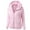 Pink, variant on Winter Clearance 2023 Winter Coats for Women Plus Size Hooded Sweater Coat Winter Warm Wool Zipper Coat Long Sleeve Outwear