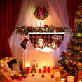 thumbnail image 2 of JYYYBF Christmas Bunting Fan Flag Hanging Bunting Flags Outdoor Half Fan Flag Banner for Home Party Yard Garden Decor, 2 of 4