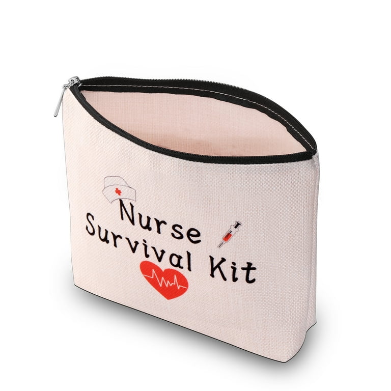Nurse Gifts Nurse Survival Kit Cosmetic Bag Nurse Pencil Pouch Nurse Bag Nursing Gift Nurse Student Graduation Gift