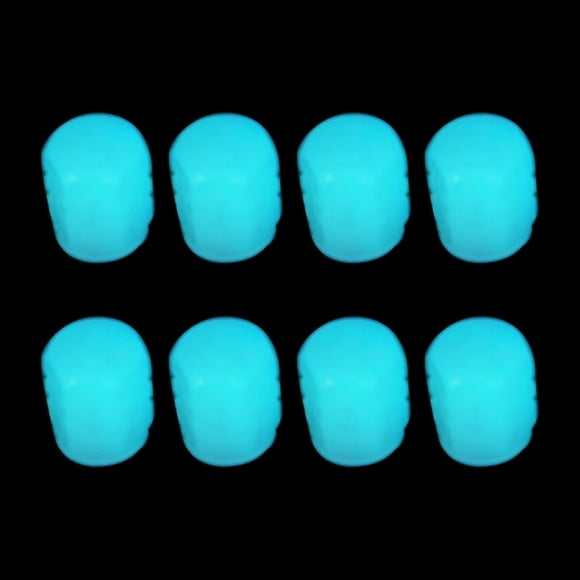 Universal Luminous Tire Valve Caps Car Wheel Hub Glowing Dust-proof Decorative Tyre Rim Stem Covers Applicable Motorcycle Bike
