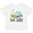 thumbnail image 3 of Inktastic Future Scientist with Beakers, Test Tubes and Formulas Boys or Girls Baby T-Shirt, 3 of 5