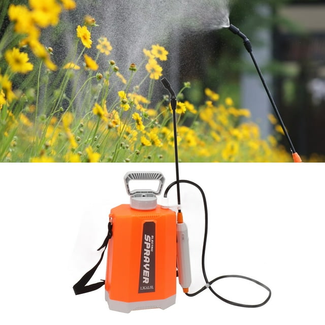 Rociador Eléctrico de Jardín Salida de Agua Ajustable Rociador Multifuncional Montado en el Hombro para Regar Flores Rociar Medicamentos ANGGREK Otros