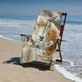 thumbnail image 4 of The Mothers and Babies Watercolor Beach Towels Quick-Dry &amp; Super Absorbent Microfiber Sand Free Happy Mother’s Day Mom Birthday Gift Microfiber Beach Towels for Travel, 4 of 8