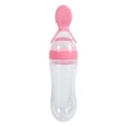 thumbnail image 1 of Biberón para Bebés con Cuchara Portátil Resistente a Altas Temperaturas Pink, 1 of 9
