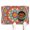 White-259, variant on Pet Feeding Mat with Ornamental Decorative Art Sacred Symbolic Design, Absorbent Waterproof Non-Slip Dog Food Mat Quick Dry