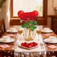 thumbnail image 4 of Adorno De Rosa De Cristal 1Pcs Crystal Rose Ornament Glass in Red for Valentine's Day Wedding Birthday Gift Keepsake 9.45x2.76" JASKFLY, 4 of 8