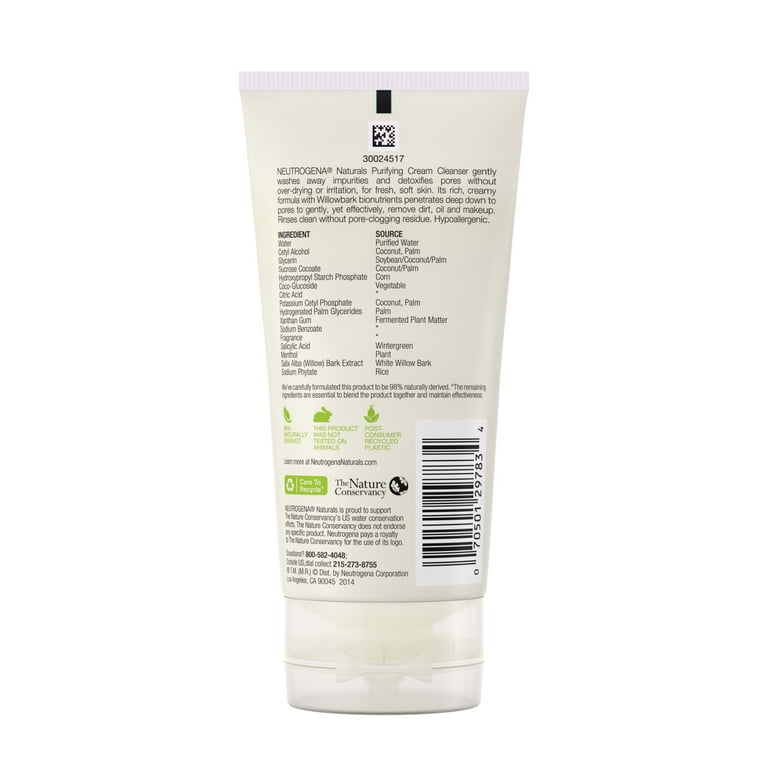 Neutrogena naturals purifying facial cleanser deals
