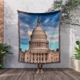thumbnail image 3 of Us Capitol Building, Washington Dc, Woven Blanket, 3 of 4