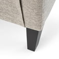 thumbnail image 7 of Noble House Pale Standard Contemporary Push Back Recliner, Gray, 7 of 7