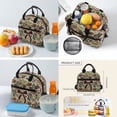thumbnail image 5 of XYZCANDO Bow Duck Camo 4Pcs School Backpack Set with Portable Lunch Bag Multifunctional Pencil Case Water Bottle Bag Carrier for Elementary Middle School Boys, 5 of 7
