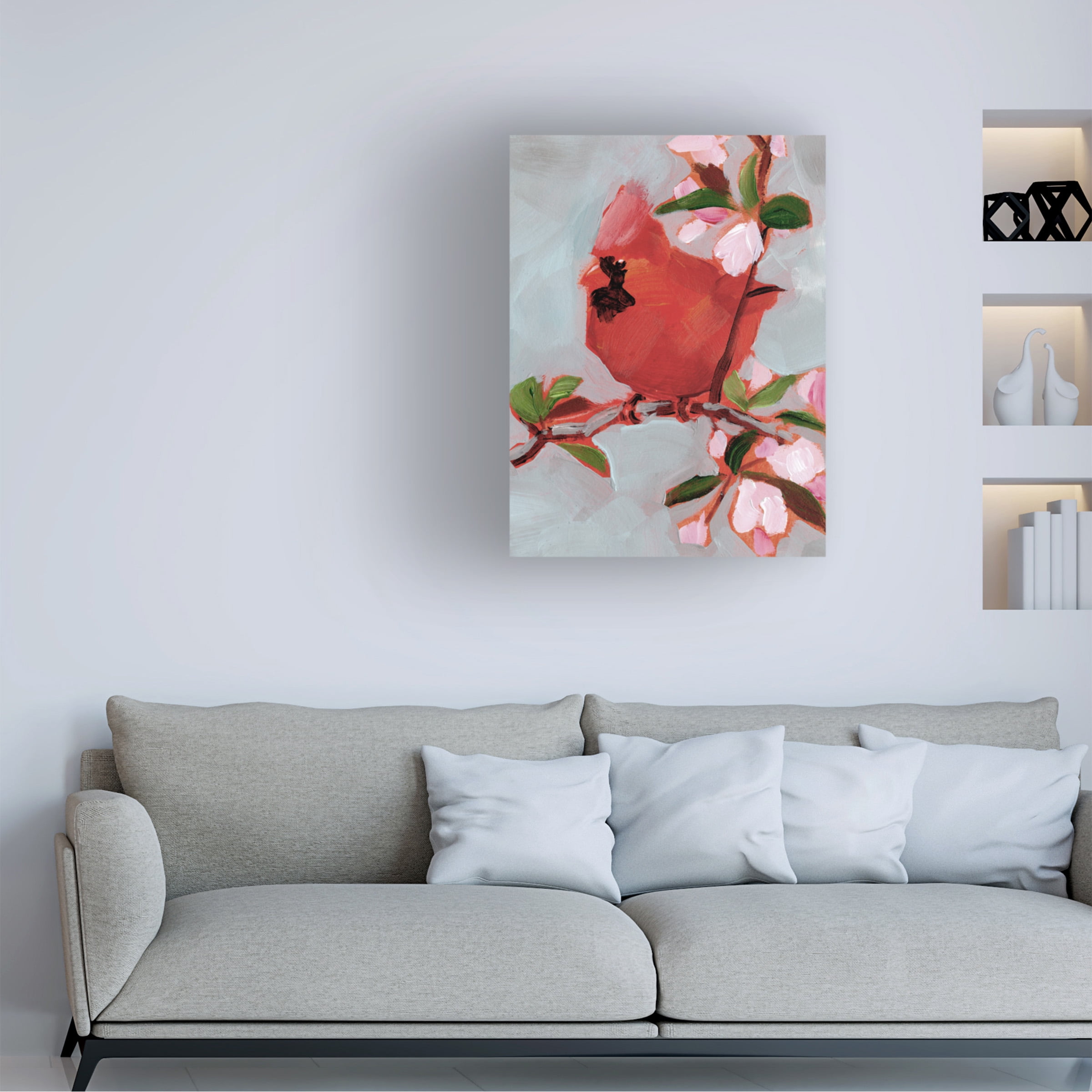 Jennifer Paxton Parker 'Painted Songbird IV' Canvas Art