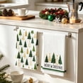 thumbnail image 6 of Yhmxh Christmas Kitchen Towels Set of 2, Christmas Tree Decorative Dish Towels, Absorbent Soft Holiday Hand Towels, Xmas Tea Towels for Kitchen Counter, Cooking, Christmas Decoration 15.75"x23.62", 6 of 6