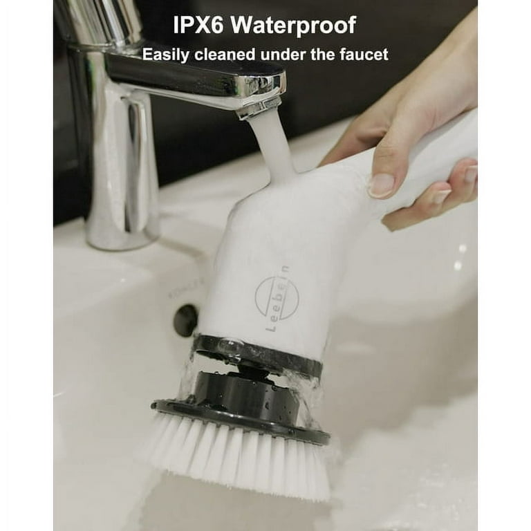 The Behind The Faucet Brush! Clean Hard to Reach Areas in Your Kitchen and  Bathroom - Easily Clean Water and soap Residue Around The Sink. Two Pack