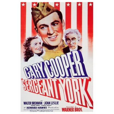 - Sergeant York (1941) 27x40 Movie Poster