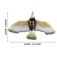 thumbnail image 3 of Electric Hanging Eagle Toy for Cats, Interactive with Flying Design, Promotes Play and Christmas Fun-brown, 3 of 8