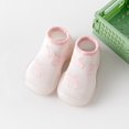 thumbnail image 2 of Otqutp Toddler Sneakers Spring/summer Mesh Breathable Baby Shoes and Socks Comfortable Non Slip Baby Rubber Soled Socks and Shoes(Pink,3-3.5 Years), 2 of 4