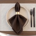 thumbnail image 3 of REGALWOVEN Polyester Napkins 6 Pack Cloth Napkins for Wedding Party Restaurant Dinner Parties Coffee 18*18 in, 3 of 5
