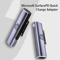 thumbnail image 3 of Adaptateur Type-c Connecteur de Conversion Convertisseur de Charge Portable Tablette en Alliage d'Aluminium Remplacement pour Surface, 3 of 9
