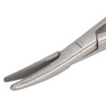 thumbnail image 3 of Portaagujas Castroviejo con cerradura, pinzas quirúrgicas dentales para implantes de ortodoncia de acero inoxidable, 5,5 pulgadas, 3 of 8