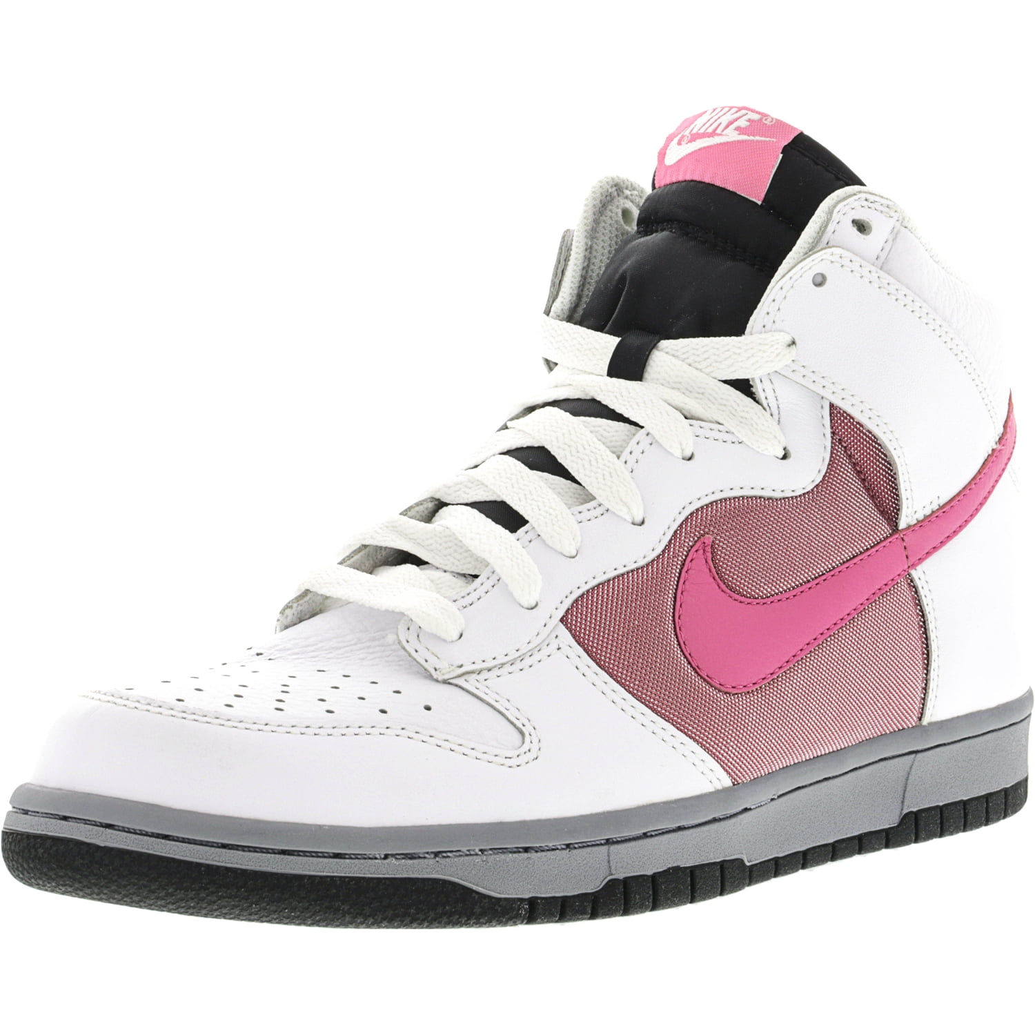 Nike - Nike Women's Dunk High White / Dark Pink-Pink Clay High-Top