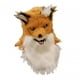 thumbnail image 4 of Máscara de de peluche, máscara de cabeza completa de animal realista, disfraz de Halloween para fiesta, cosplay, decoración navideña Amarillo, 4 of 8