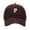A-Coffee363, variant on Yuanlong Unisex Baseball Cap Curved Brim Dome Top Letter Printed All Seasons Cap Versatile Sports Headwear