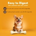 thumbnail image 4 of Pork Chomps Premium Rawhide-Free Baked Pork Skin Knotted Dog Bone, 20 Inch, 1 Count, 4 of 8
