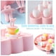 thumbnail image 3 of RV Molde para helado, molde esquimal de silicona, mini molde para helado, molde para paletas, molde reutilizable para paletas de sorbete, molde Magnum para sorbete de yogur DIY (rosa-1) oso de fresa Electrónica, 3 of 5