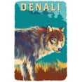 thumbnail image 4 of Denali National Park, Alaska, Wolf, Vivid Watercolor (1000 Piece Puzzle, Size 19x27, Challenging Jigsaw Puzzle for Adults and Family, Made in USA), 4 of 4