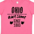 thumbnail image 4 of Inktastic Ohio Awesome Since 1803 Boys or Girls Toddler T-Shirt, 4 of 5