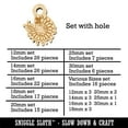 thumbnail image 2 of Creepy Crawly Centipede Wood Mini Charms Shapes DIY Craft Jewelry - With Hole - 16mm (22pcs), 2 of 7