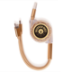 thumbnail image 1 of Halloween Spider patron ronda Cable de carga telescópico múltiples USB tres en uno, 1 of 3