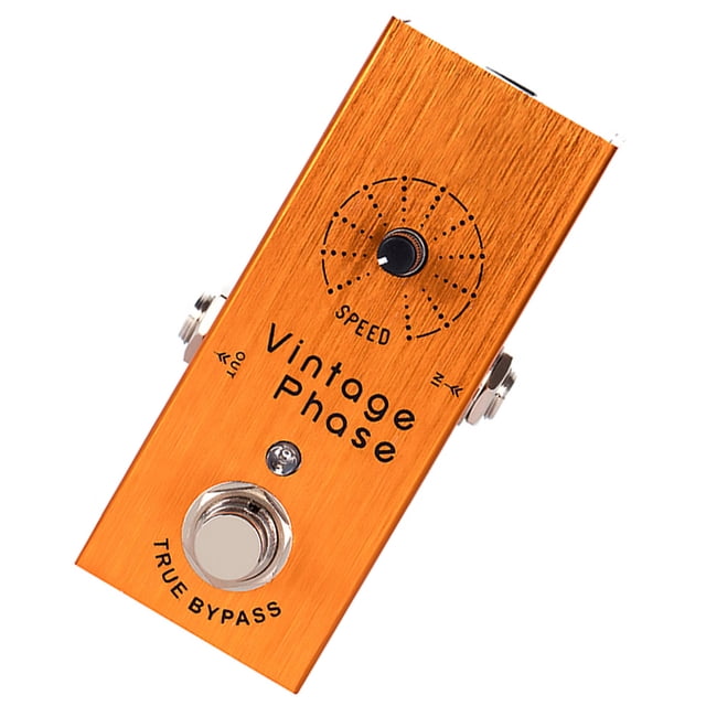LOLIPPYY 1Set Orange Guitar Effect Processor with Metal Shell and Precise Sound Control