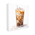 thumbnail image 4 of Stupell Industries Coffee with Swirled Milk Food & Beverage Painting Gallery Wrapped Canvas Art Print Wall Art, 17 x 17, 4 of 8