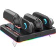 thumbnail image 1 of Station de Charge pour Manettes de Jeu Compatible avec Nintendo Switch 2, Station de Charge pour Joy-Pads avec Lumières RVB, Indicateurs DEL, Béquille Intégrée, 1 of 8