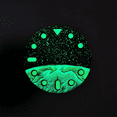 thumbnail image 3 of Green Luminous Earth Starry Pattern Watch 28.5mm, for NH35 NH36 NH70 Movement Watch Dial, 3 of 5