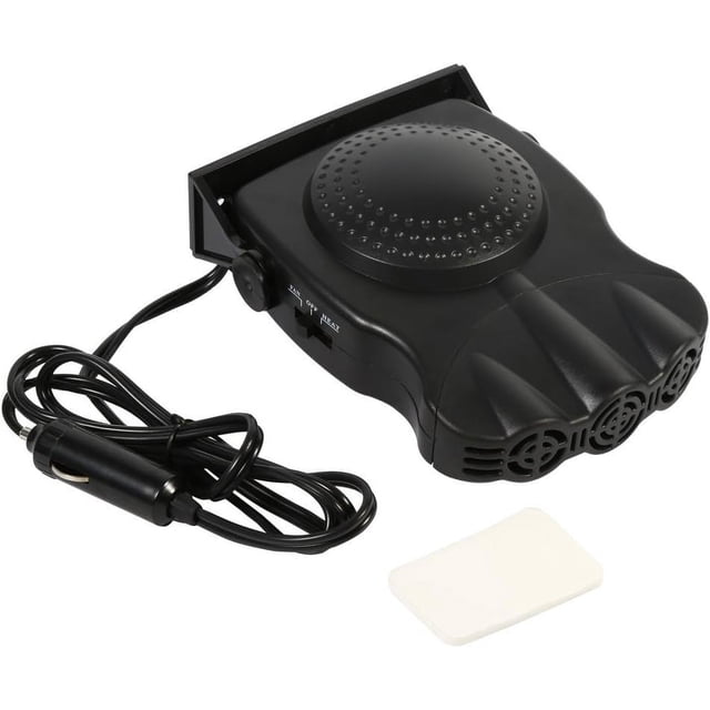 Ventilador frío para calefacción de automóvil, descongelador desempañador, rotación de 180 grados, calentador de vehículo 2 en 1, ventilador frío, desempañador electrónico automático portáti