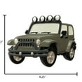 thumbnail image 5 of Personalized Jeep Ornaments for Christmas Tree - Jeep Christmas Ornament, Jeep Wrangler Ornament, Vehicle Ornament, Personalized Truck Ornament, Car Ornament - Grey - Free Customization, 5 of 10