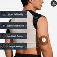 thumbnail image 4 of OhmRx Dexcom G7 & Stelo Waterproof Adhesive Patches – Pre‑Cut, FSA/HSA Eligible, Brown, 25‑Pack, 4 of 11