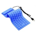 thumbnail image 3 of 85-key Flexible Soft Silicone Keyboard Waterproof Dustproof Desktop Usb Roll Up Keyboard Blue, 3 of 5