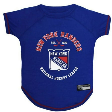 UPC: 0849790077577 | New York Rangers Hockey Dog T-Shirt