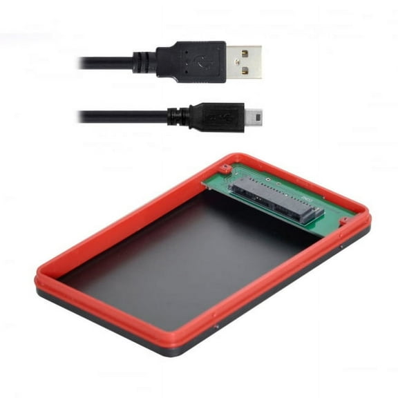 Xiwai Enclosure USB2.0 480Mbps to 1.8 inch Micro SATA 16pin 7 9 SSD HDD External Hard Disk Enclosure