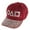 Burgundy, variant on Top Headwear Games Shapes Rhinestone Studded Baseball Cap - Black/Clear