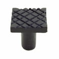 thumbnail image 5 of Renovators Supply Iron Kitchen Cabinet Knob Pull Square Diamond Grid Black Powder Coat Finish Decorative Metal Knobs for Kitchen Cabinet or Drawer Pull Handle w/Screws Pack of 10, 5 of 8