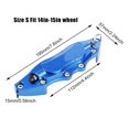 thumbnail image 4 of Brake Caliper Protector Cover, 2pcs Car Aluminum Brake Caliper Protector Cover For Wheel Hub 14in-15in Small, 4 of 8