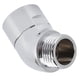 thumbnail image 5 of Adaptador de codo de ducha de mano de 135 grados Adaptador de codo de latón para cabezal de ducha Accesorios de ducha G1/2in, 5 of 15