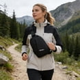 thumbnail image 2 of Fareti Shoulder Backpack Messenger Bag Adjustable Portable Men's Outdoor Hiking Sports Chest Bag, 2 of 4